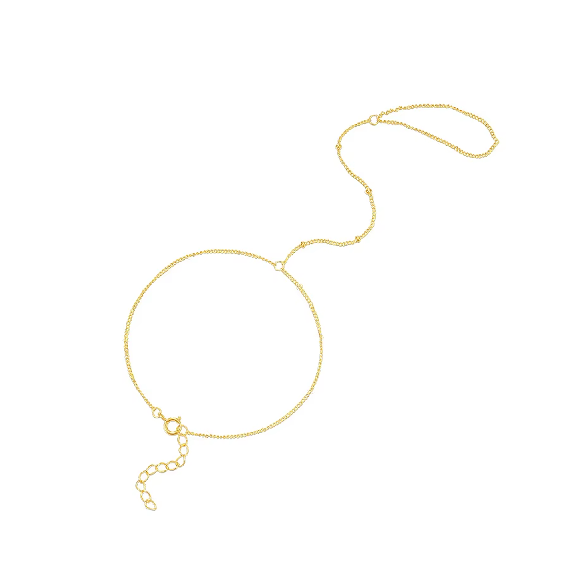 Halo Beaded Hand Chain For Women