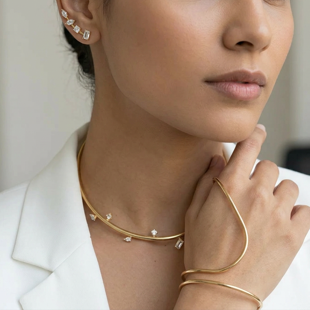 Soraya Earring and Necklace