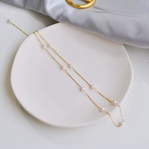 Liora Classic Pearl Necklace - Amalfa