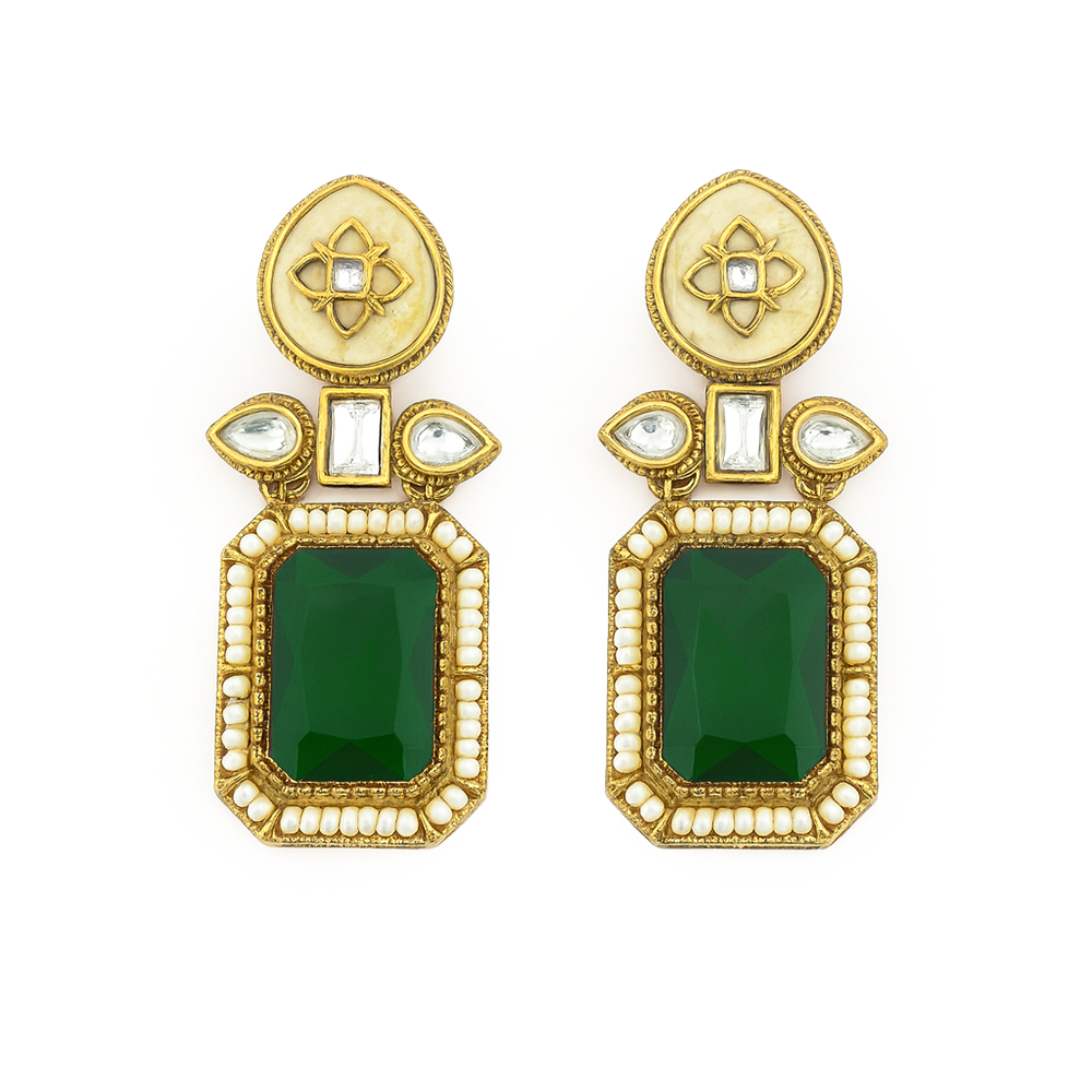 Royal Interchangeable Kundan Earrings