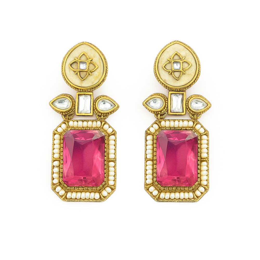Royal Interchangeable Kundan Earrings
