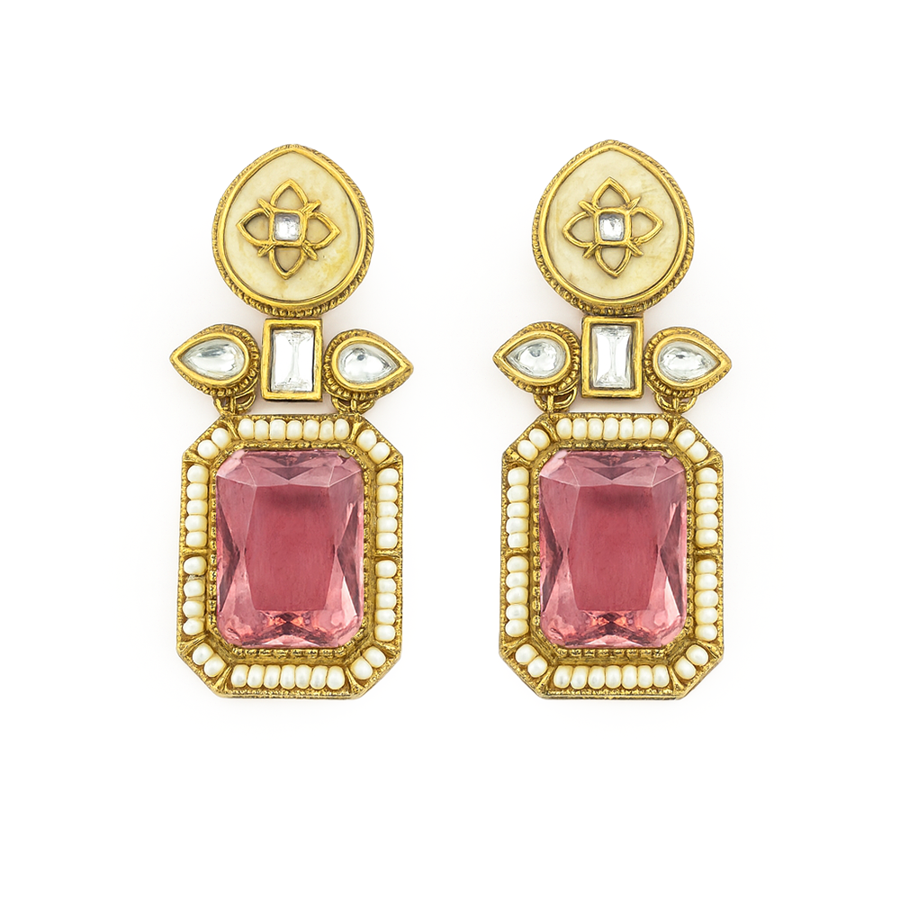 Royal Interchangeable Kundan Earrings