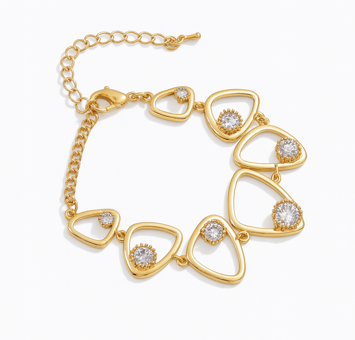 Liana Geometric Bracelet For Women - Amalfa