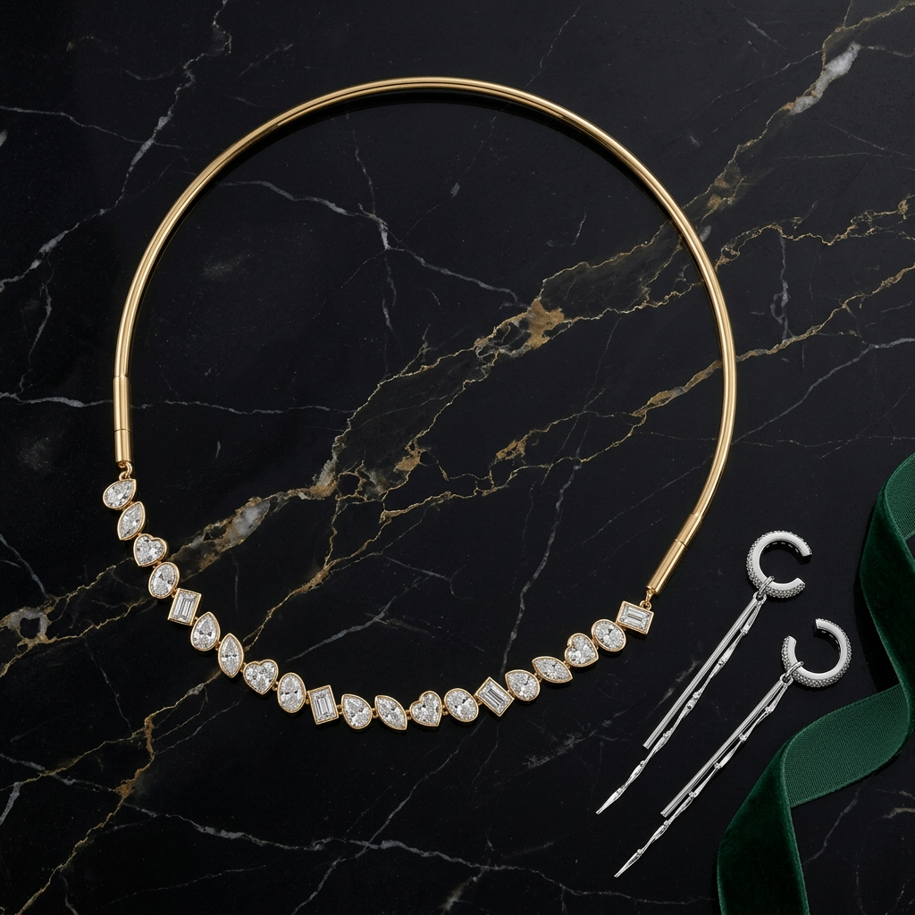 Dual Luxe Transform Necklace-Bracelet For Women