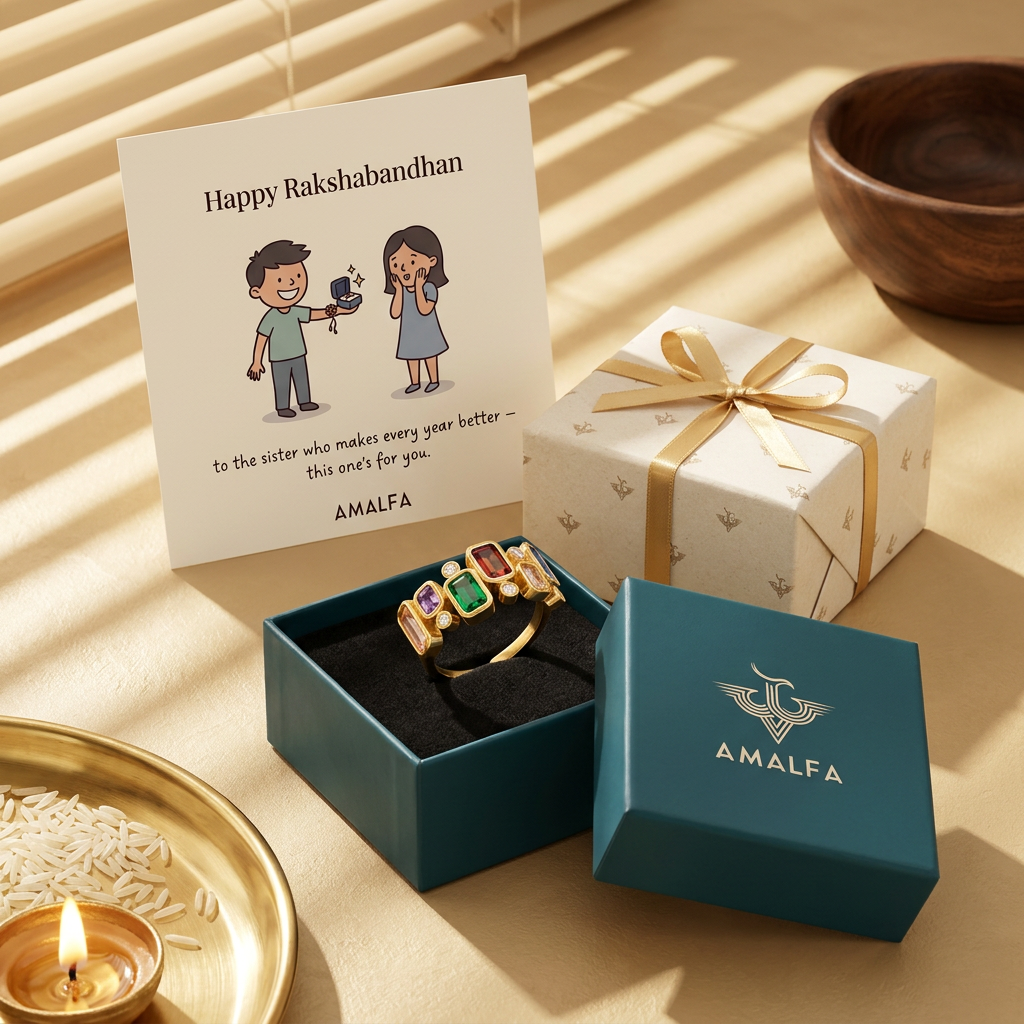 Thalia Prism Adjustable Ring