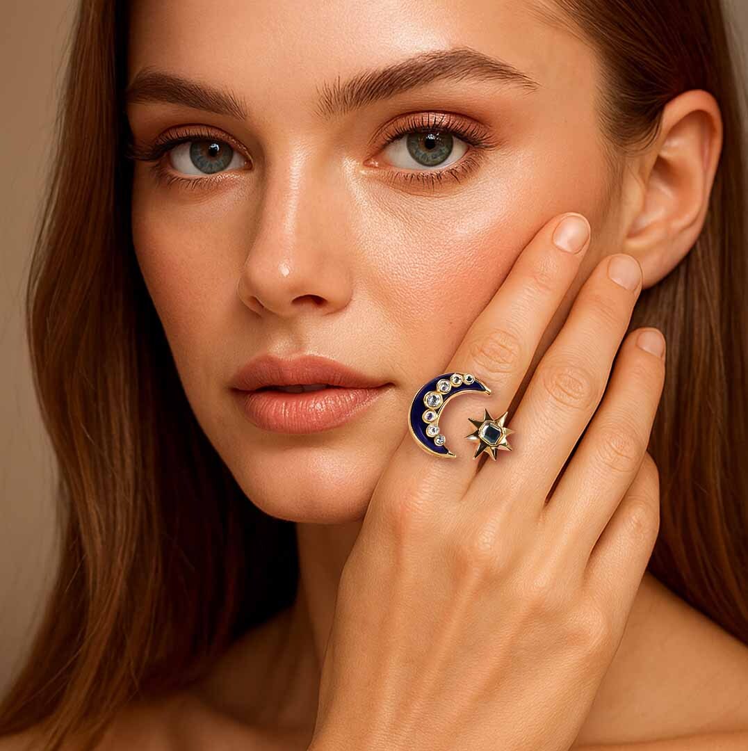ladies gold ring