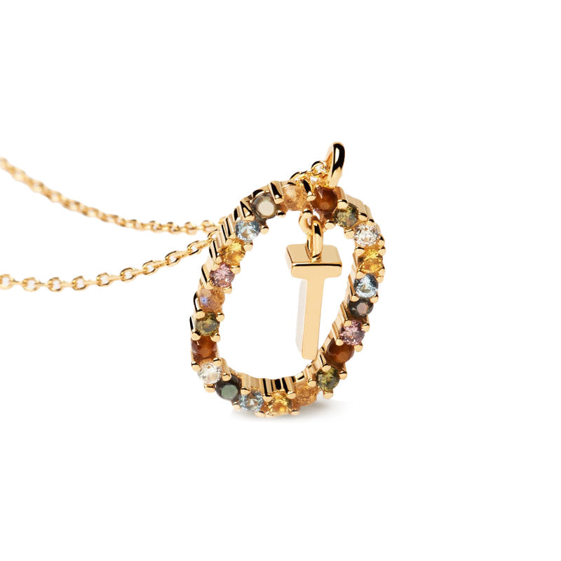 Celeste Initial Necklace - Amalfa