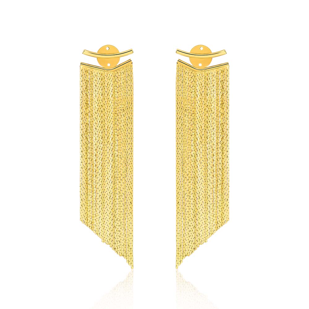 Aria Tassel Dangler Earrings - Amalfa