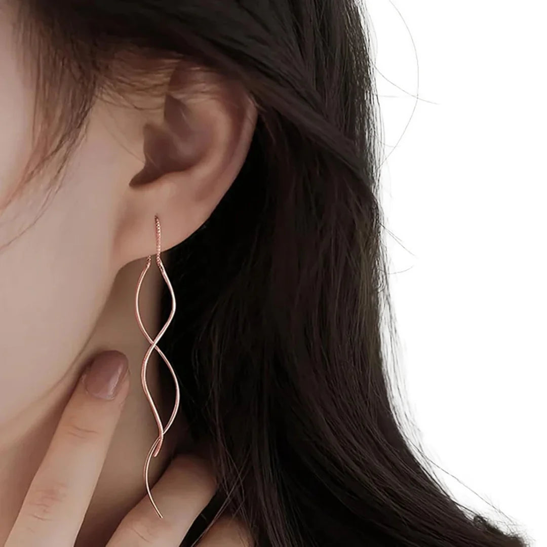 long tassel earrings