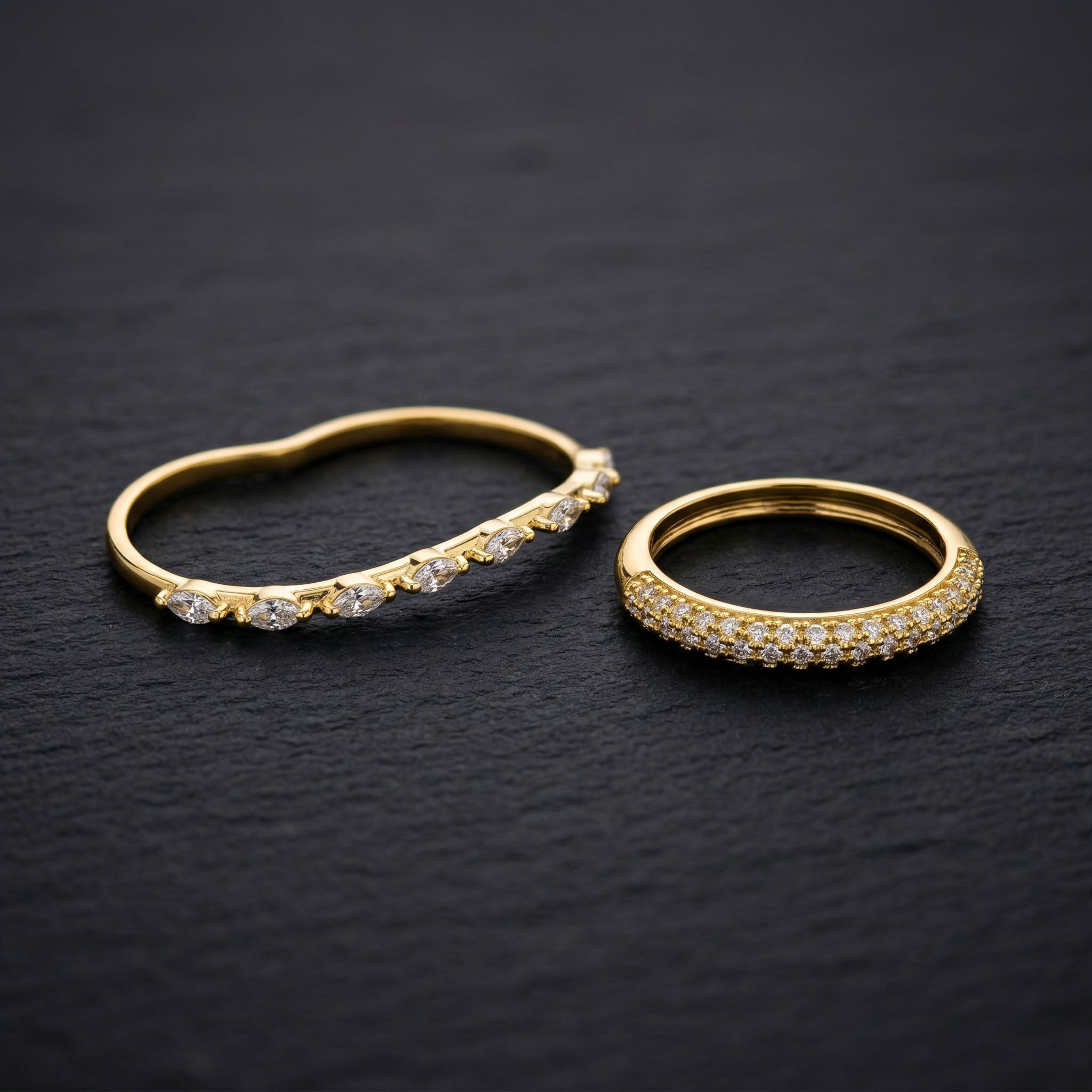 Minimal gold ring for women – elegant everyday jewellery