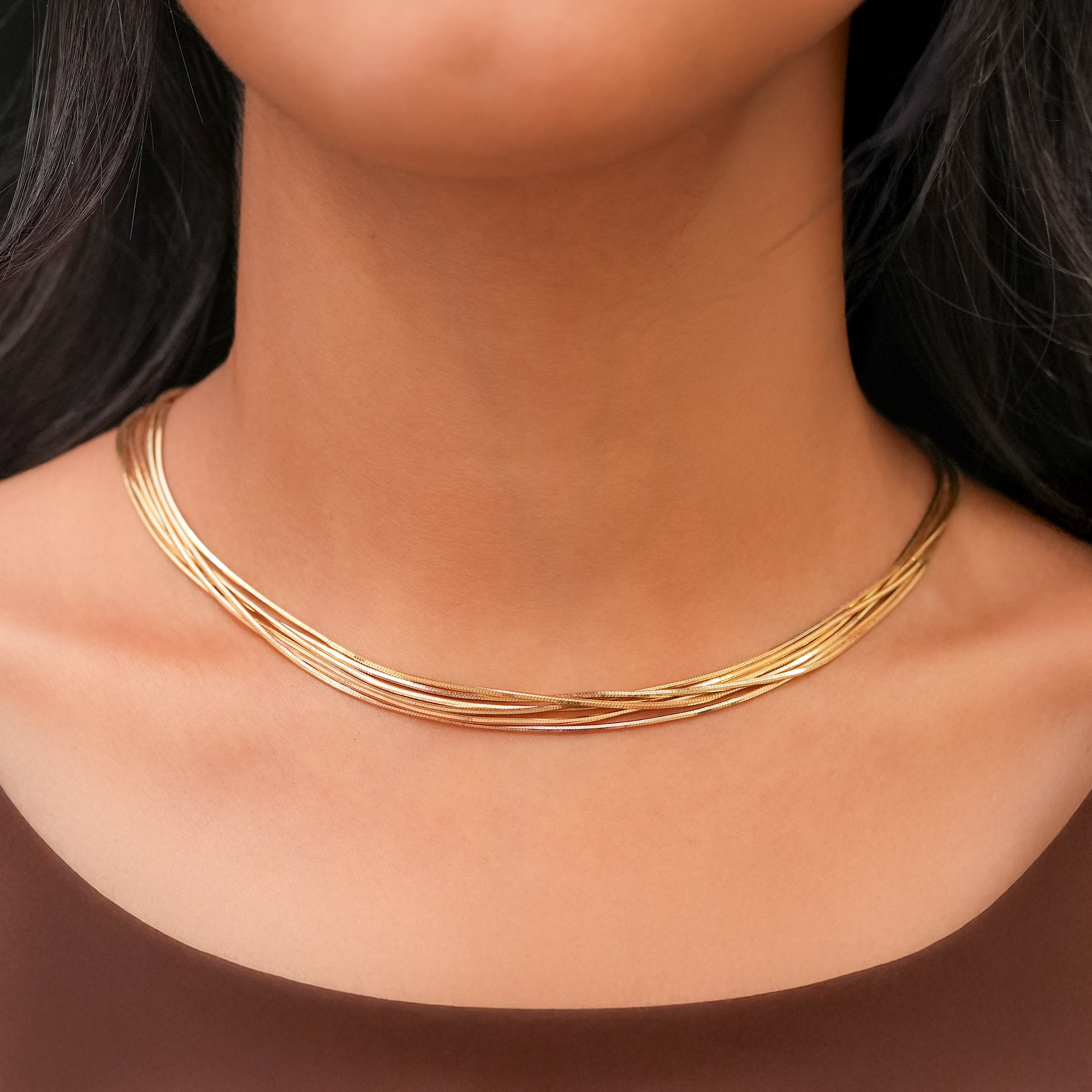 necklace multi layer
