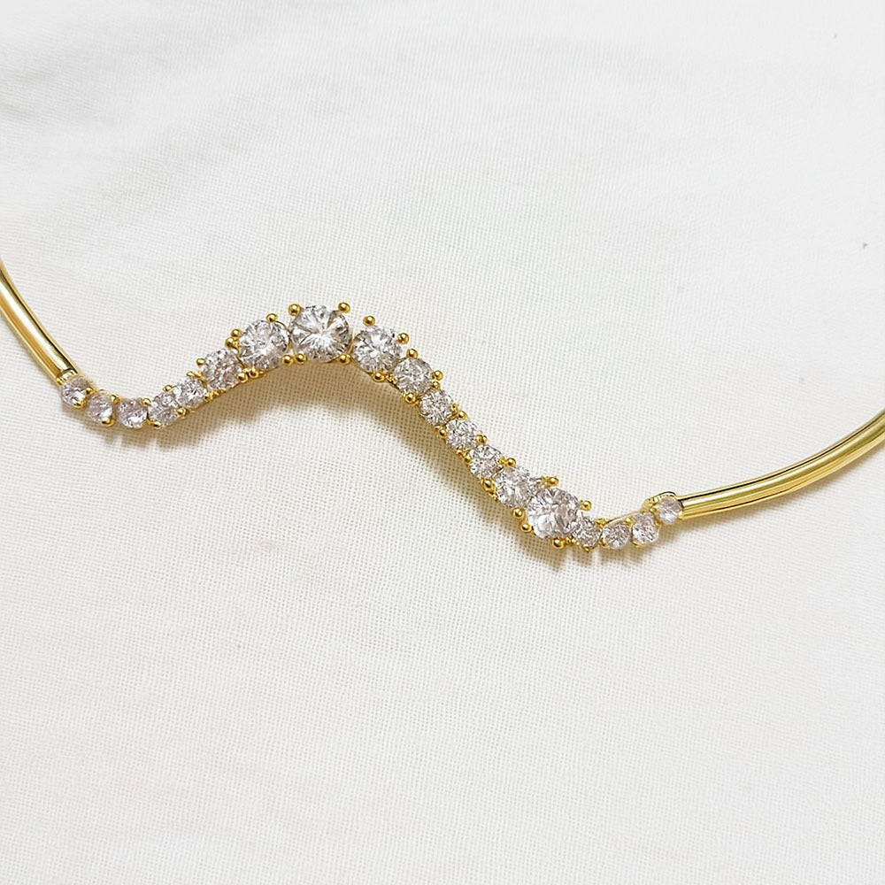 Mireille Wave Collar Necklace