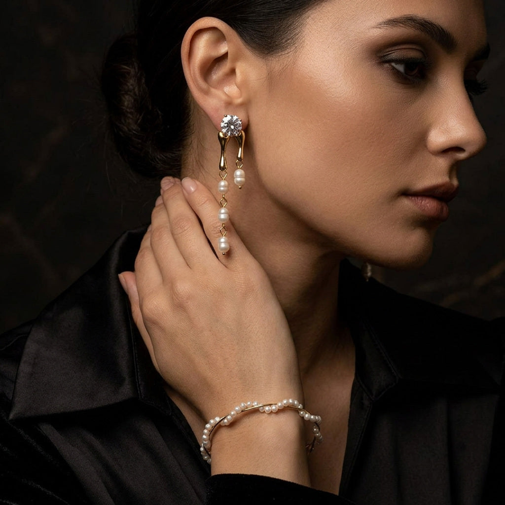 Pearl twist bracelet For Women