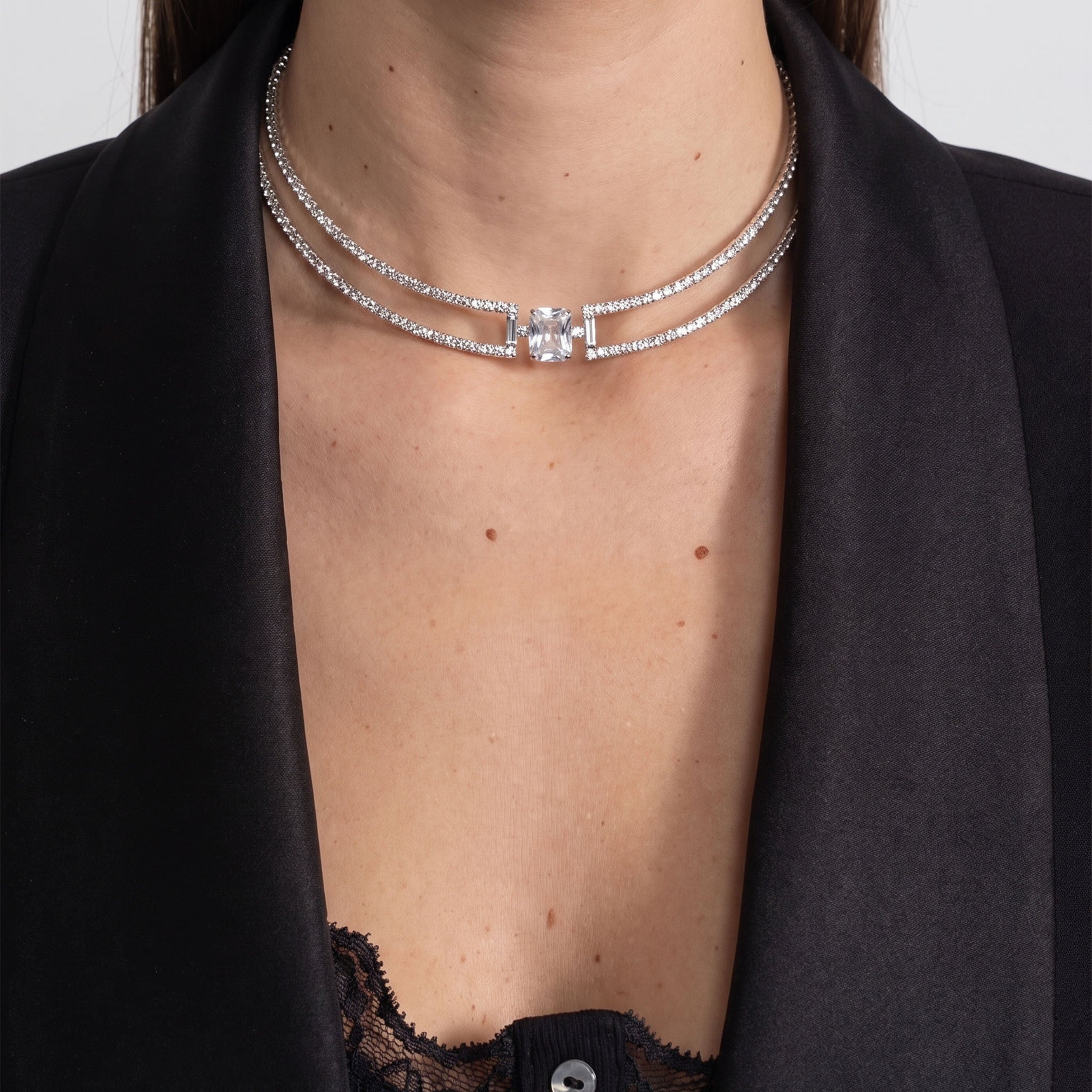 Opaline Prism Choker