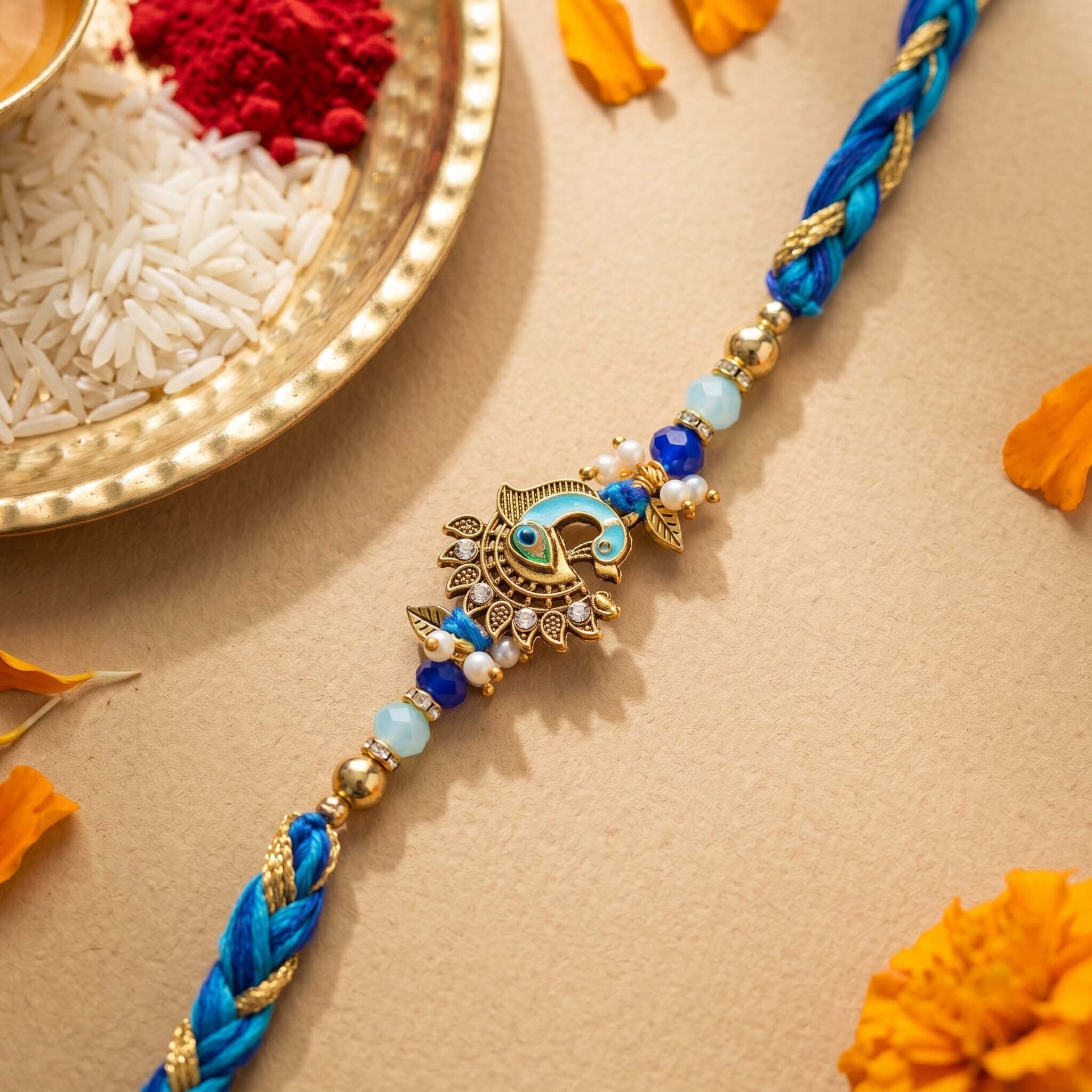 Nazarika Rakhi Bracelet Set