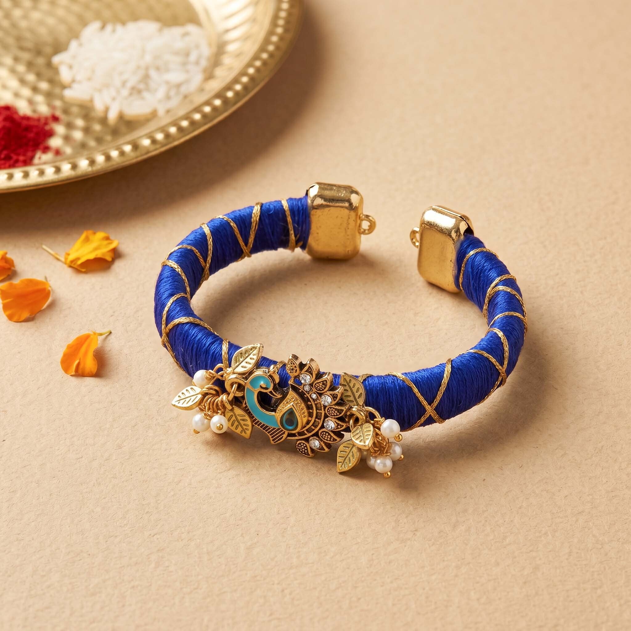 Nazarika Rakhi Bracelet Set
