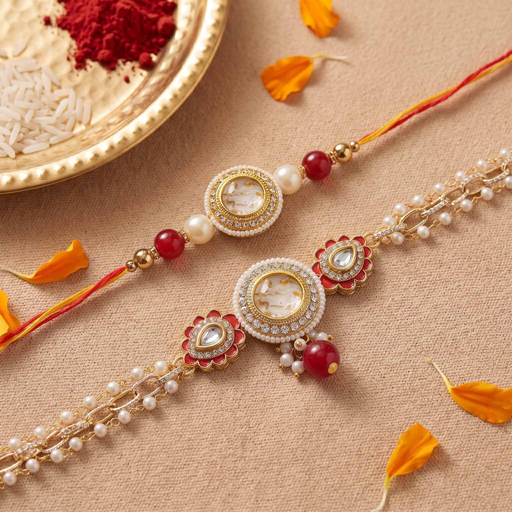 Ratnarekha Rakhi Bracelet Set