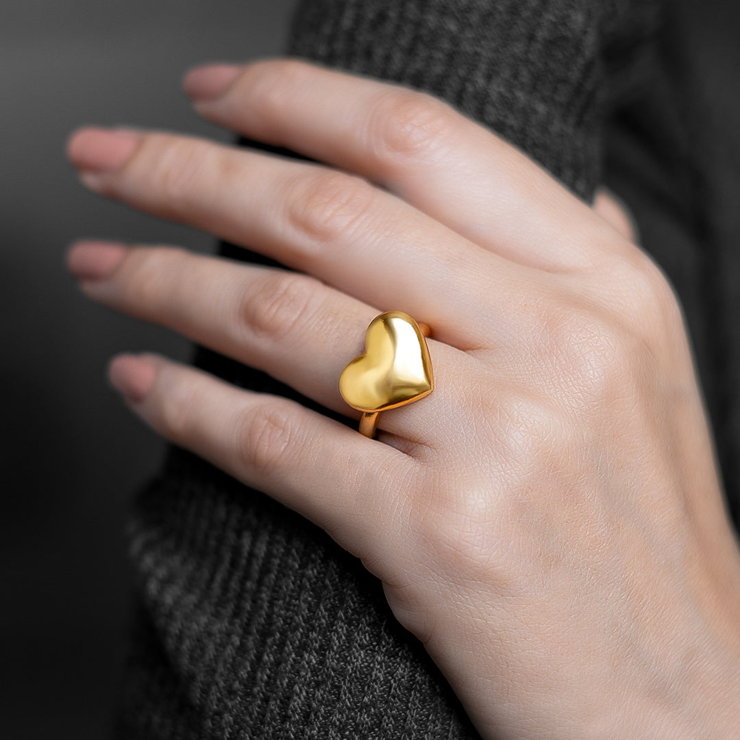 ring heart shape