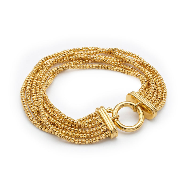 Sabine Multi-Strand Mesh Bracelet