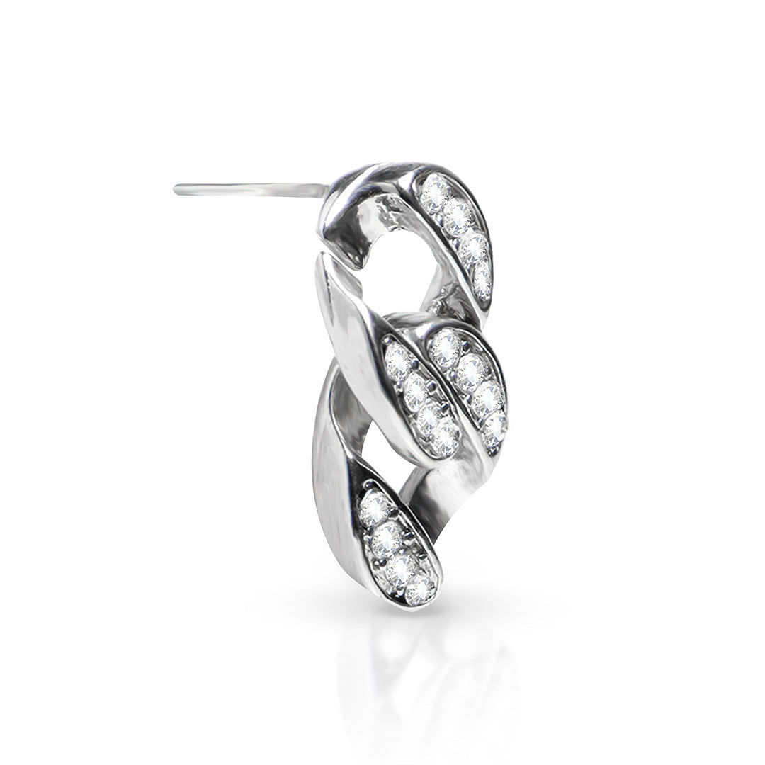 silver anti tarnish earrings