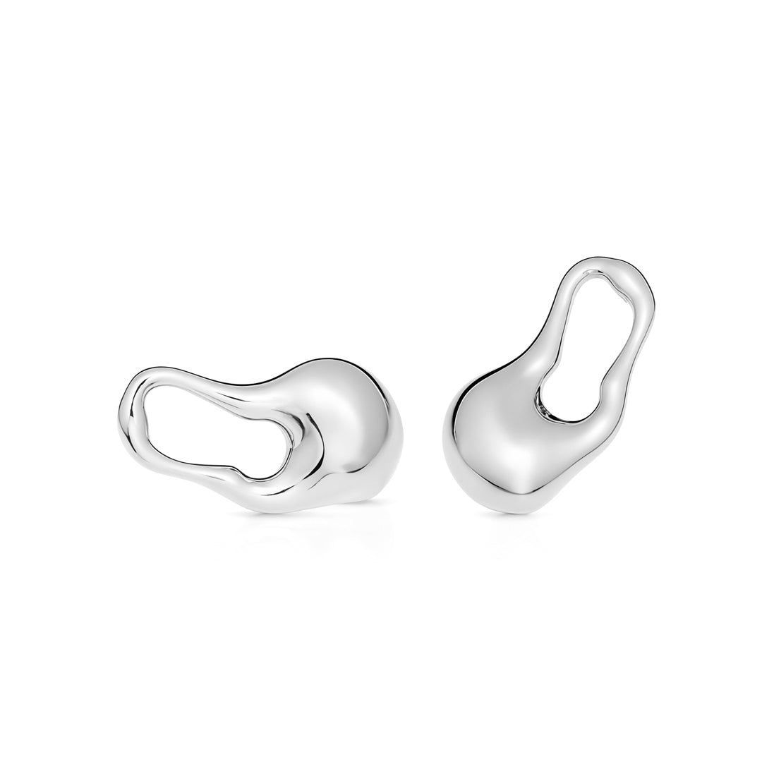 Iris Sculptural Drops Earrings For Women - Amalfa