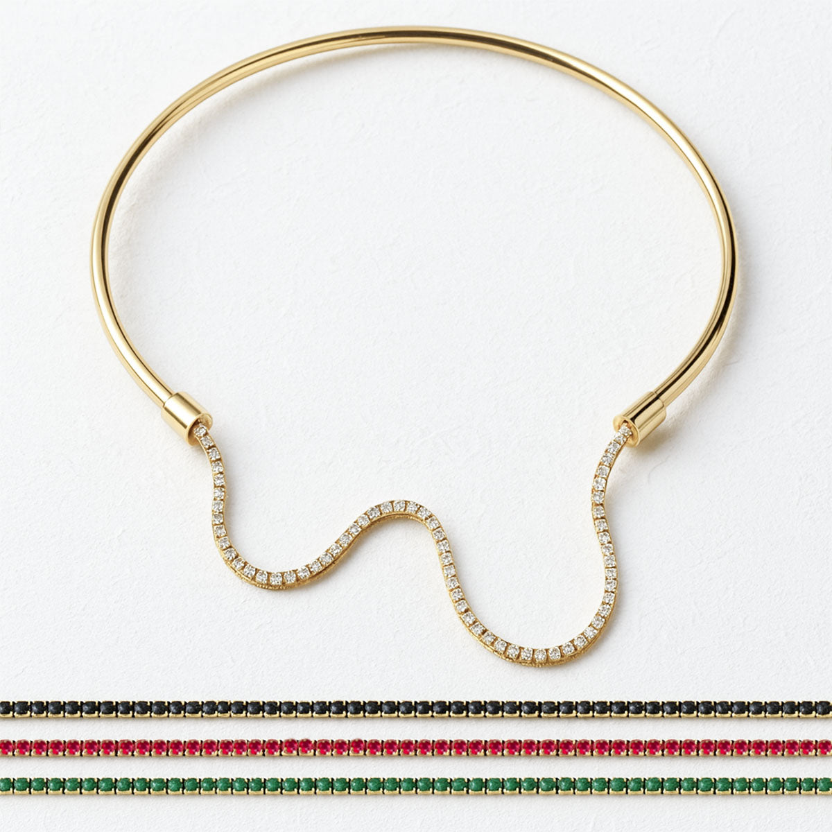 Sofia Crystal Choker Necklace For Women