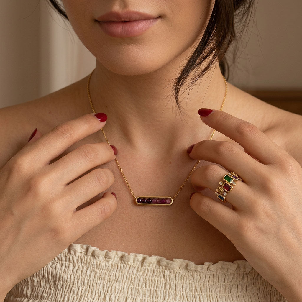 Thalia Prism Adjustable Ring