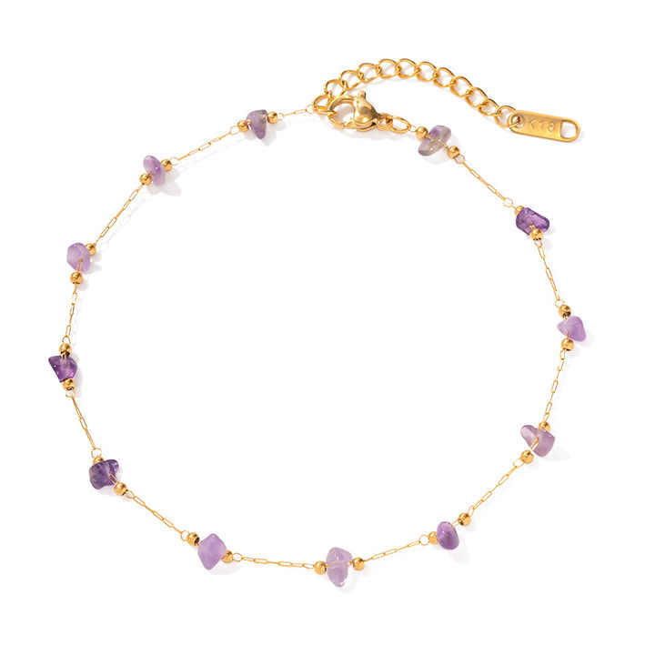 Florence Beaded Anklet - Amalfa