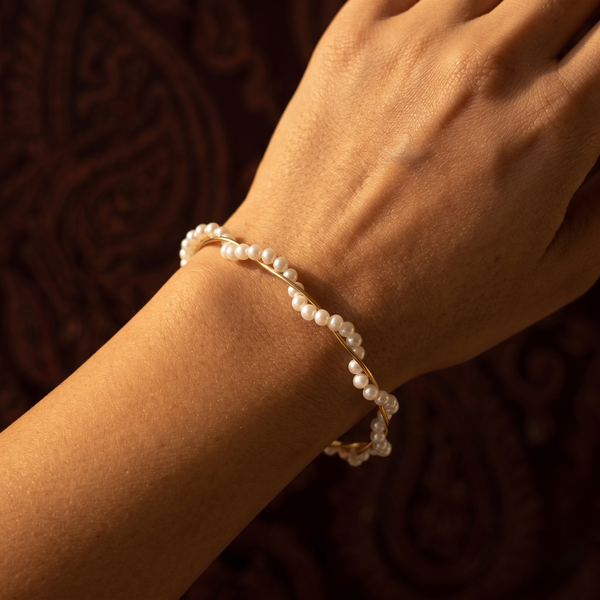 Pearl twist bracelet For Women