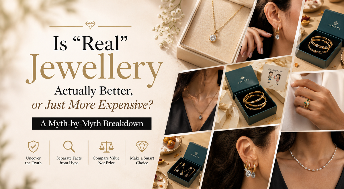 Is "Real" Jewellery Actually Better, or Just More Expensive? A Myth-by-Myth Breakdown