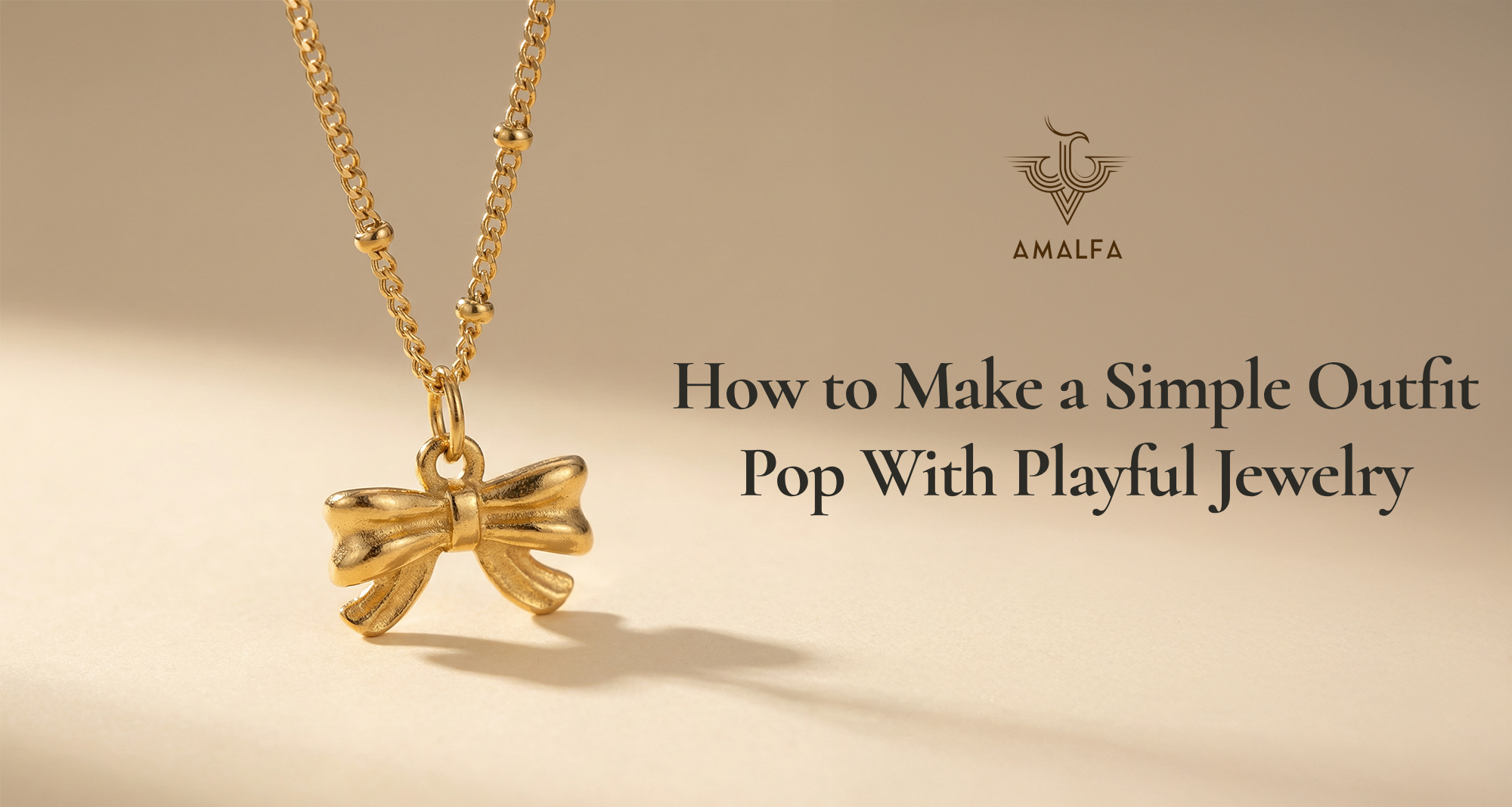How to Make a Simple Outfit Pop With Playful Jewelry
