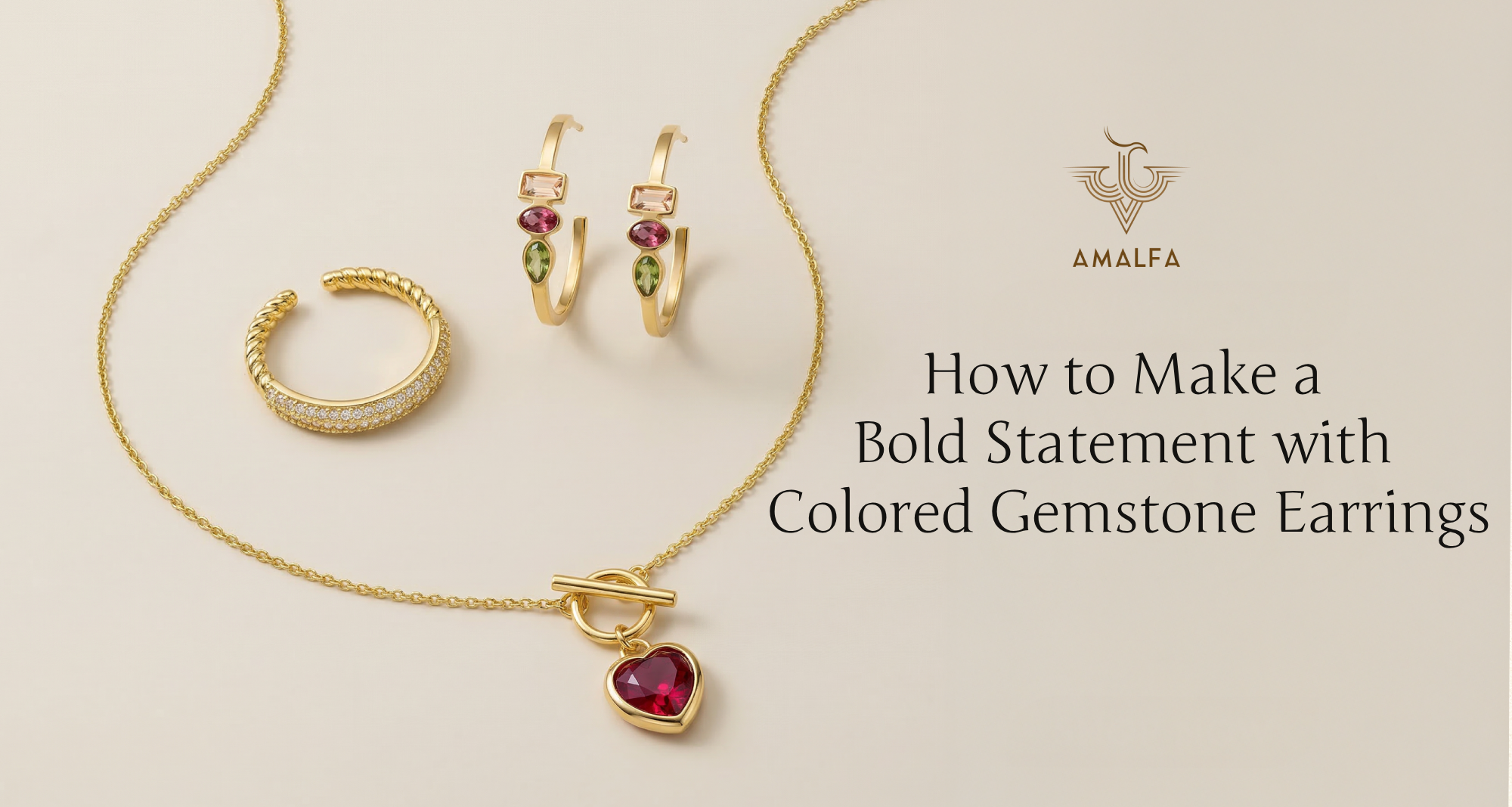  Gemstone Earrings