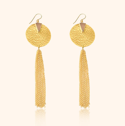 Ness Tassel Dangle Drop Earrings