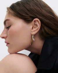 Thumbnail for Sculptural Knot Drop Earrings For Women