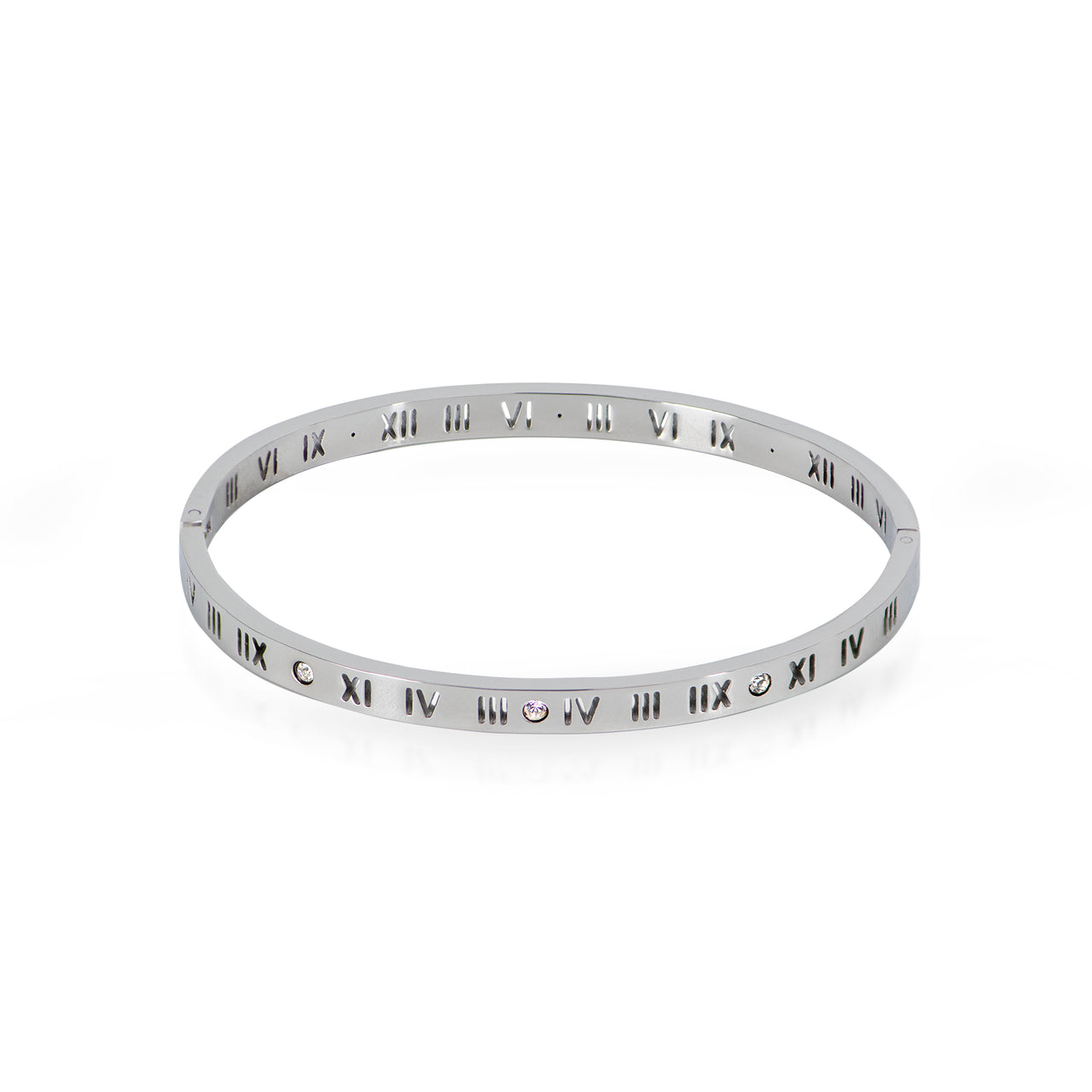 Lana Roman Numeral Adjustable Gold Bracelet