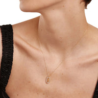 Thumbnail for Lena's Radiant Initial Necklace