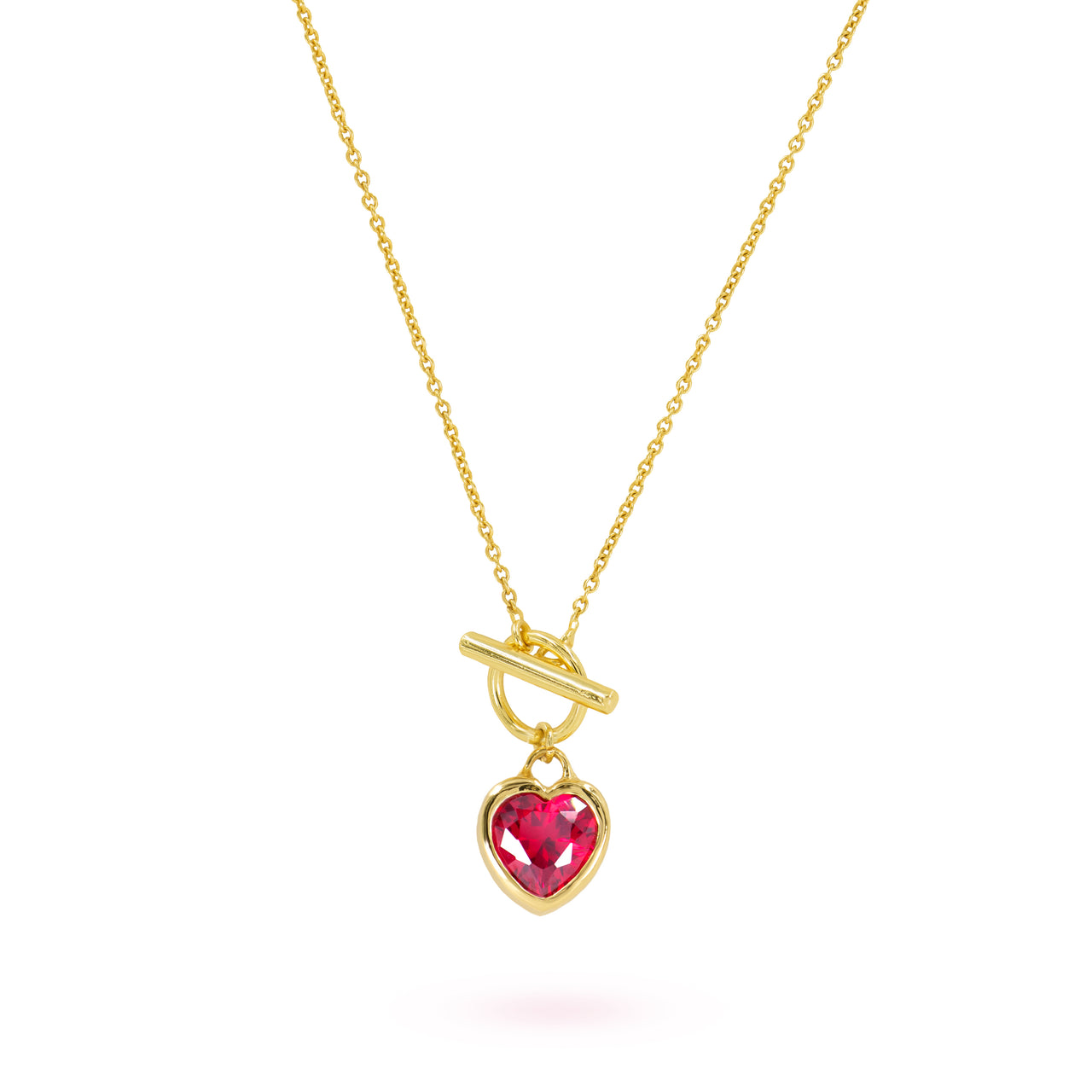 Lev Heart Valentine Necklace