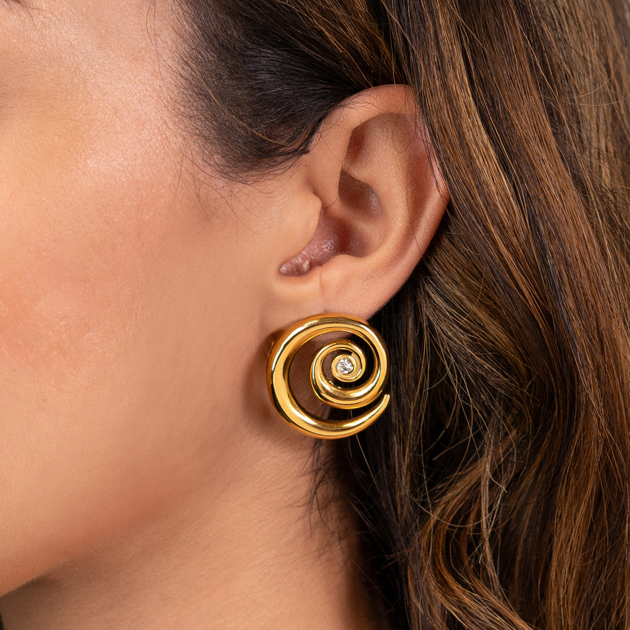 Lily’s Spiral Swirl Earrings