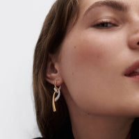 Thumbnail for Sculptural Knot Drop Earrings For Women