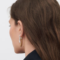 Thumbnail for Sculptural Knot Drop Earrings For Women