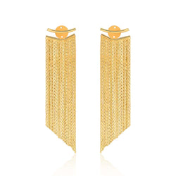Aria Tassel Dangler Earrings