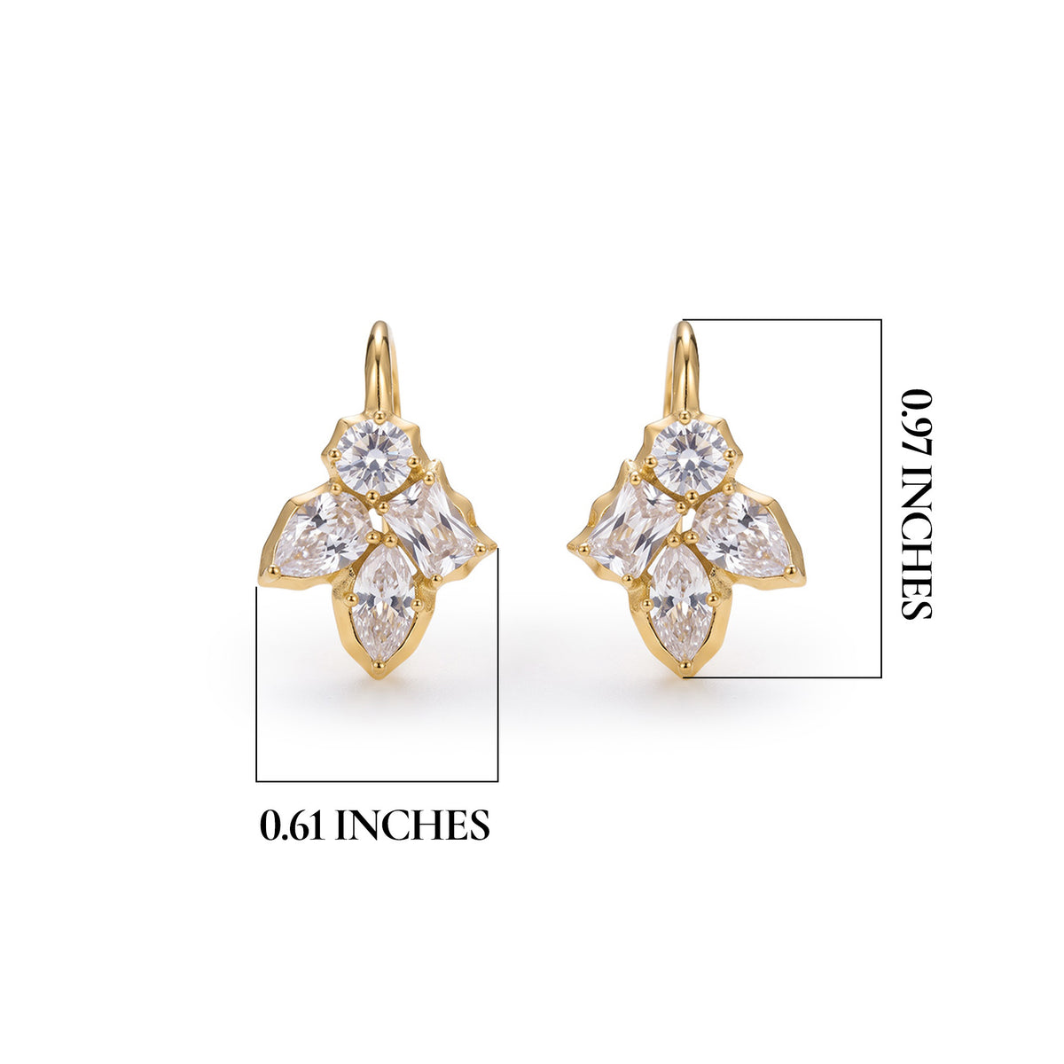 Astral Mosaic Hoops