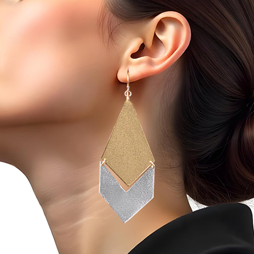 Silver  Brass Earrings