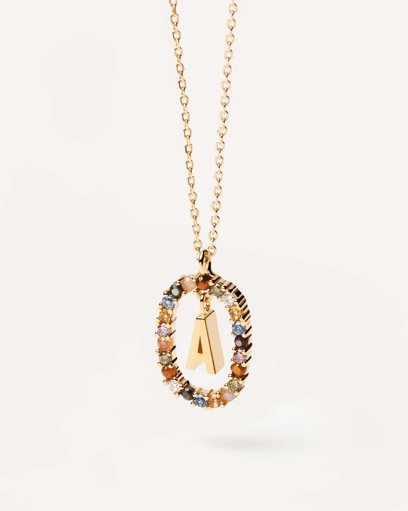 Letter A necklace