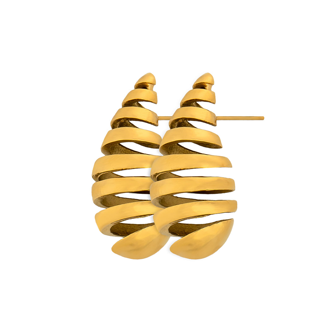 twist design earring 