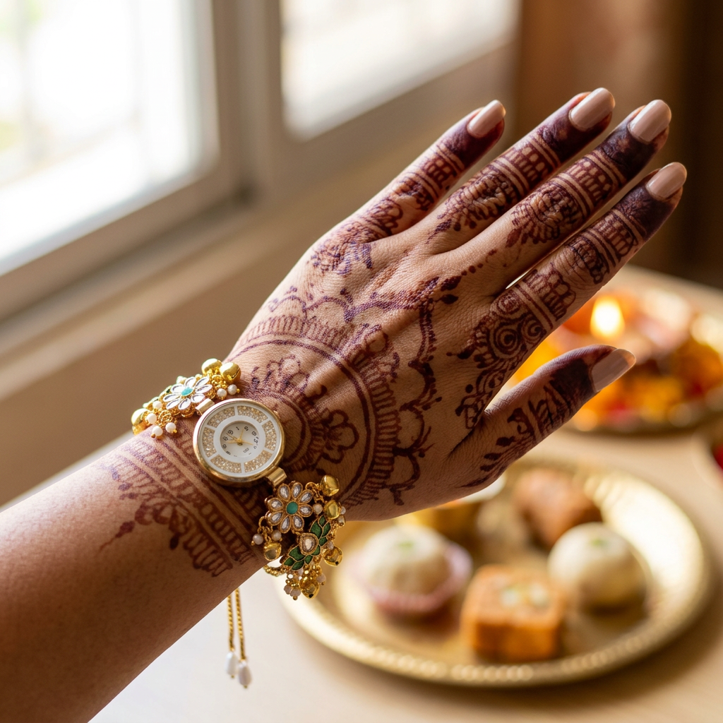 Soleil Rakhi Watch Set