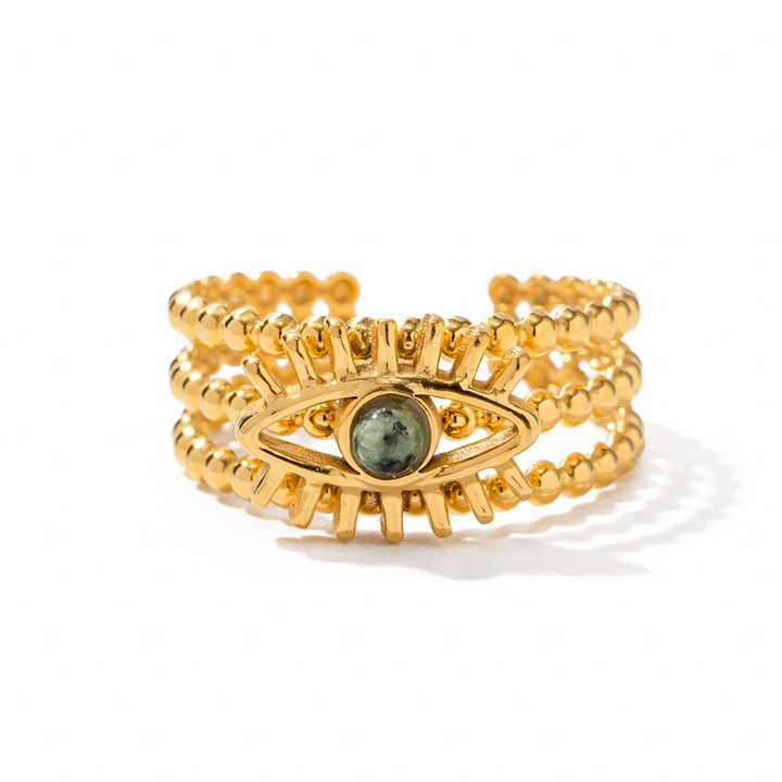 Selene Evil Eye Statement Ring