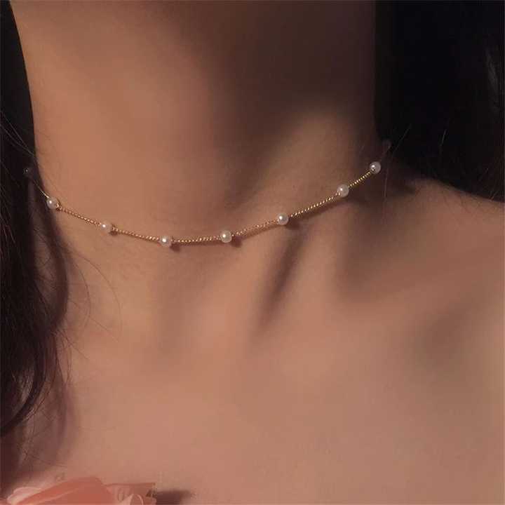Liora Classic Pearl Necklace - Amalfa