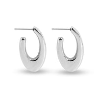 Thumbnail for Silver hoop earrings 
Amalfa jewellery 
