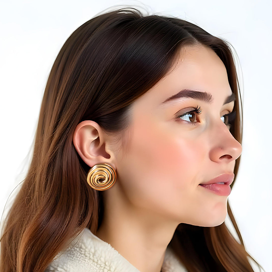 Gold  Earrings